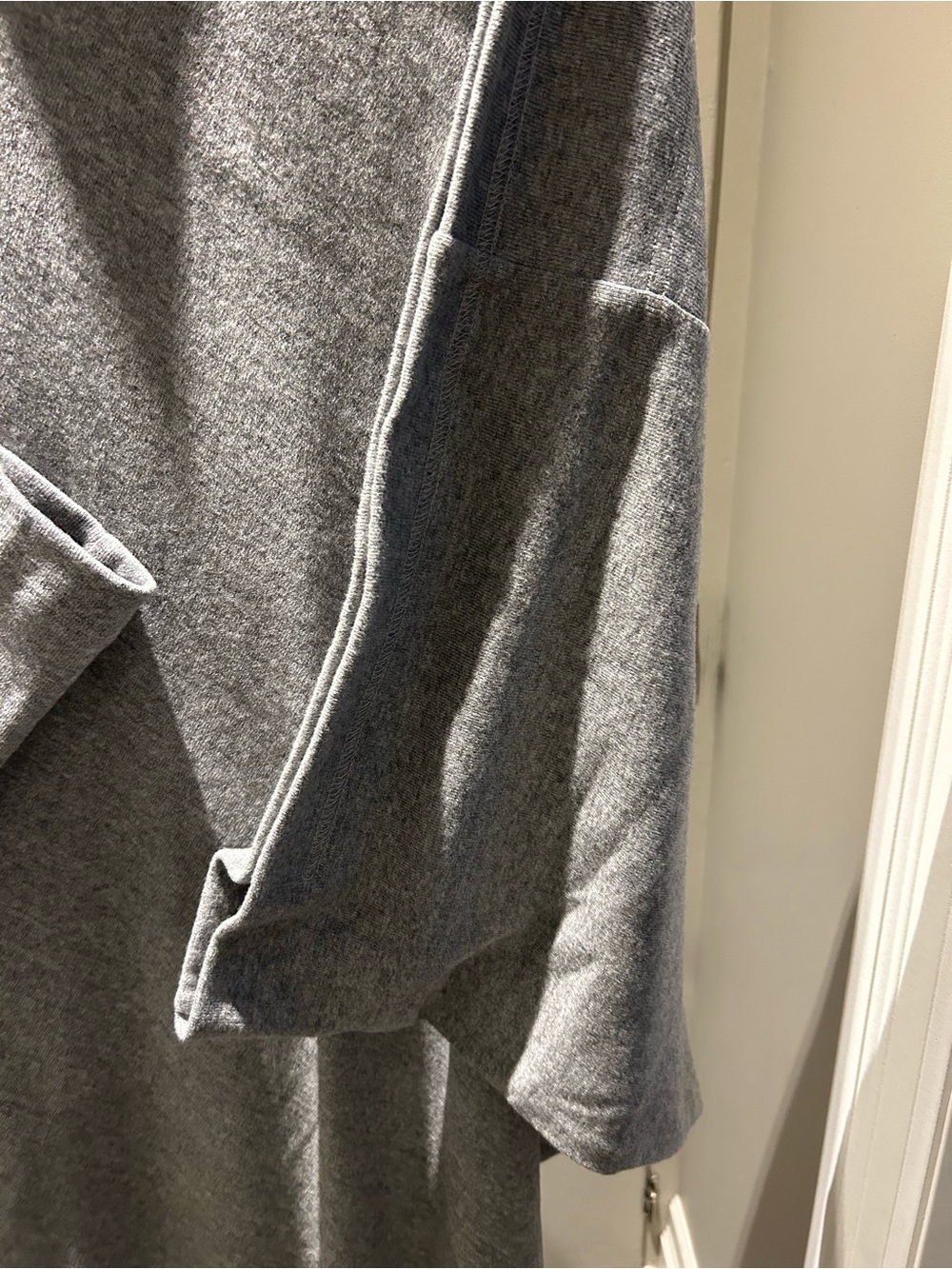 Complexgeometries Grey Avant-Garde One Long Sleeve Asymmetric Tunic - Picture 2 of 2